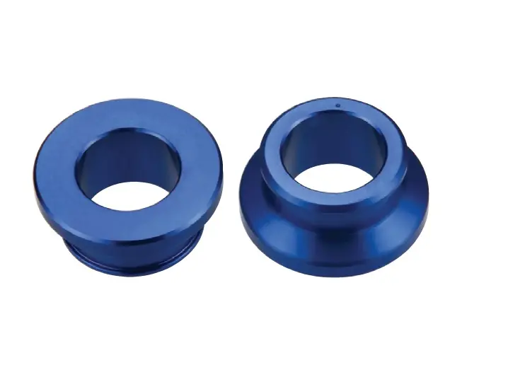 ACCEL rozpěrky zadního kola YAMAHA YZ/YZF 03-08 barva modrá (11-1081-1) ( )