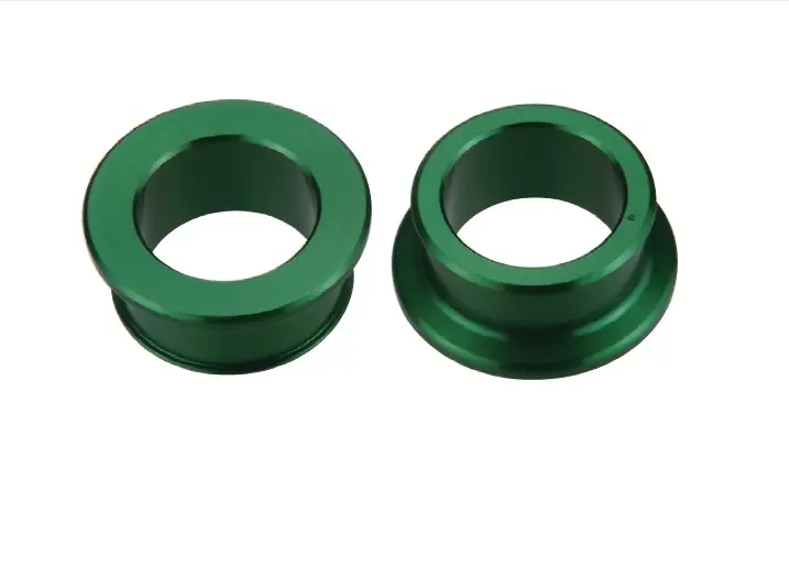 ACCEL rozpěrky zadního kola KAWASAKI KX/KXF 03-18, SUZUKI RMZ 250 04-06 barva zelená (11-1042-1) (ACCEL rozpěrky zadního kola KAWASAKI KX/KXF 03-18,)