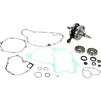 WISECO kliková hřídel SUZUKI RMZ 450 05-07 (s ložisky klikovky + sada těsnění a gufer na spodek motoru) (HR4077) ( )