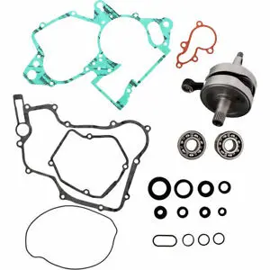 WISECO kliková hřídel HONDA CR 125 05-07 (s ložisky klikovky + sada těsnění a gufer na spodek motoru) (WISECO kliková hřídel HONDA CR 125 05-07 (s)