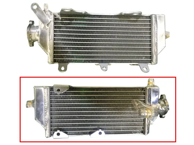 PSYCHIC chladič YAMAHA YZF 250X 15-18, WRF 250 15-18 zesílený, standardní kapacita, pravý (se zátkou) (PSYCHIC chladič YAMAHA YZF 250X 15-18, WRF 250)
