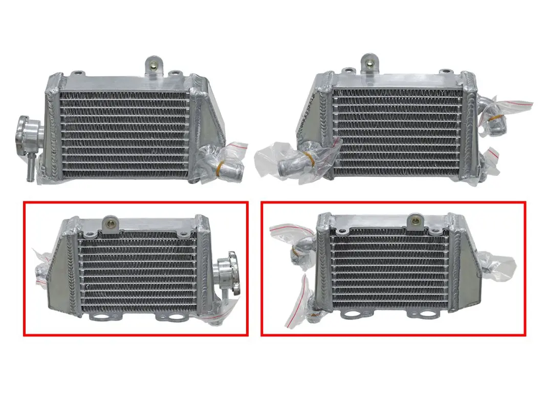 PSYCHIC chladič KTM SX 65 09-15 zesílený se standardní kapacitou pravý kus (46235008000;46235008100) (PSYCHIC chladič KTM SX 65 09-15 zesílený se)