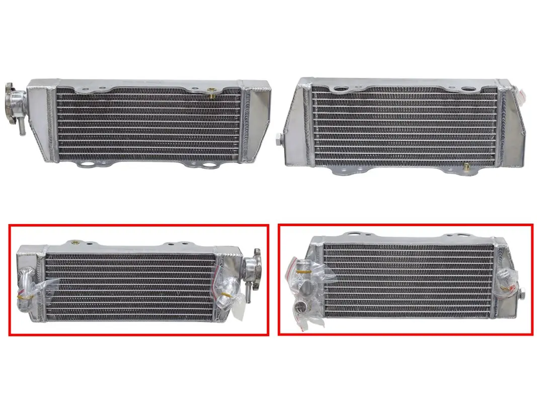 PSYCHIC chladič KTM EXC/MXC/SX 250/300/380 98-03 zesílený se standardní kapacitou pravý kus (54735008000) ( )