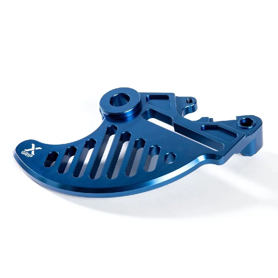 X-GRIP kryt zadního brzdového kotouče KTM EXC / EXC-F 04-, HUSQVARNA TE/FE 14-, HUSABERG - 13, GASGAS EC, EC-F 21- barva modrá (X-GRIP kryt zadního)