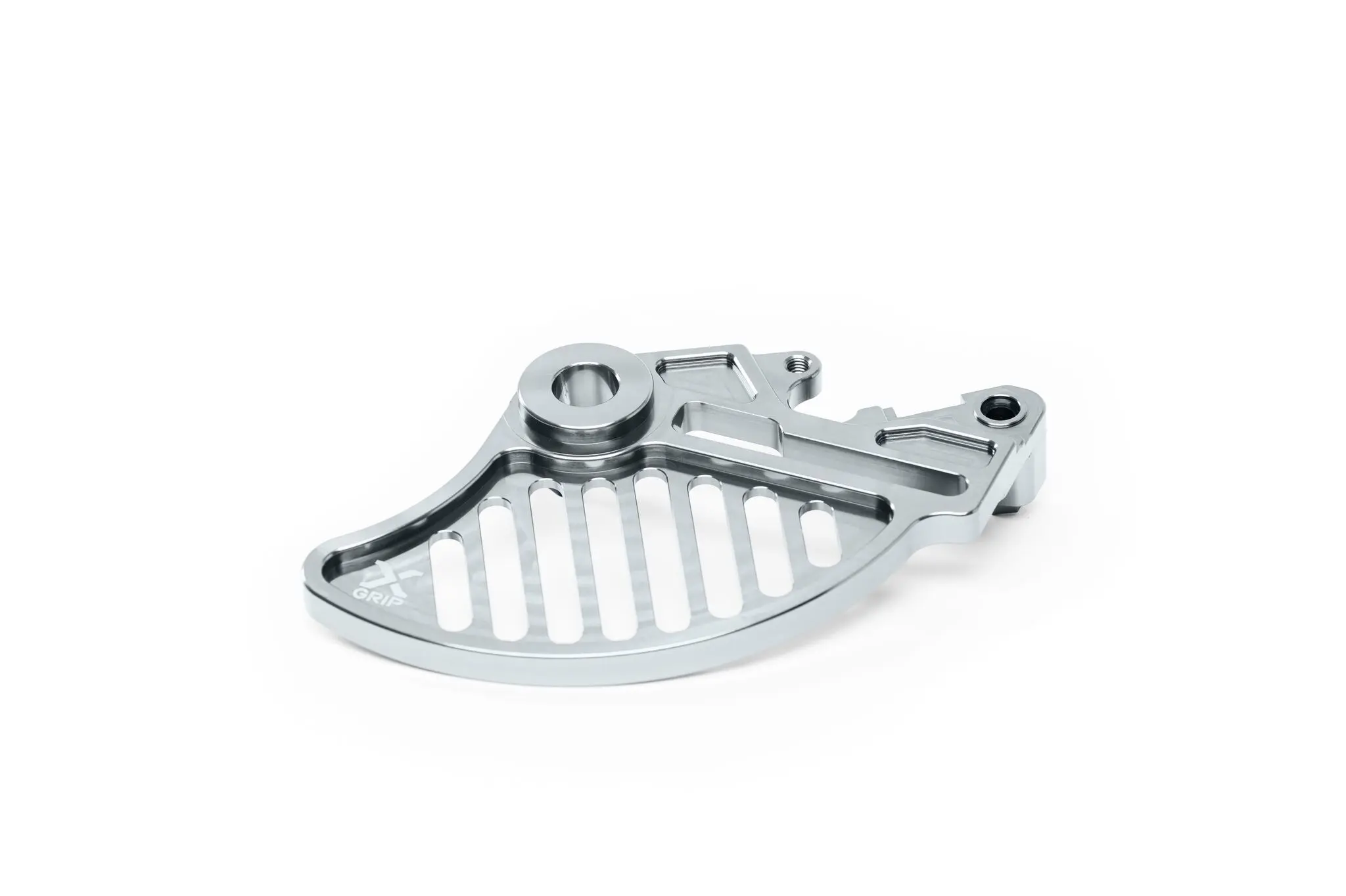 X-GRIP AKCE kryt zadního brzdového kotouče KTM EXC / EXC-F `04-'22, HUSQVARNA TE/FE `14-`22 ; HUSABERG '04-'13, GASGAS '21-'22 barva stříbrná ( )