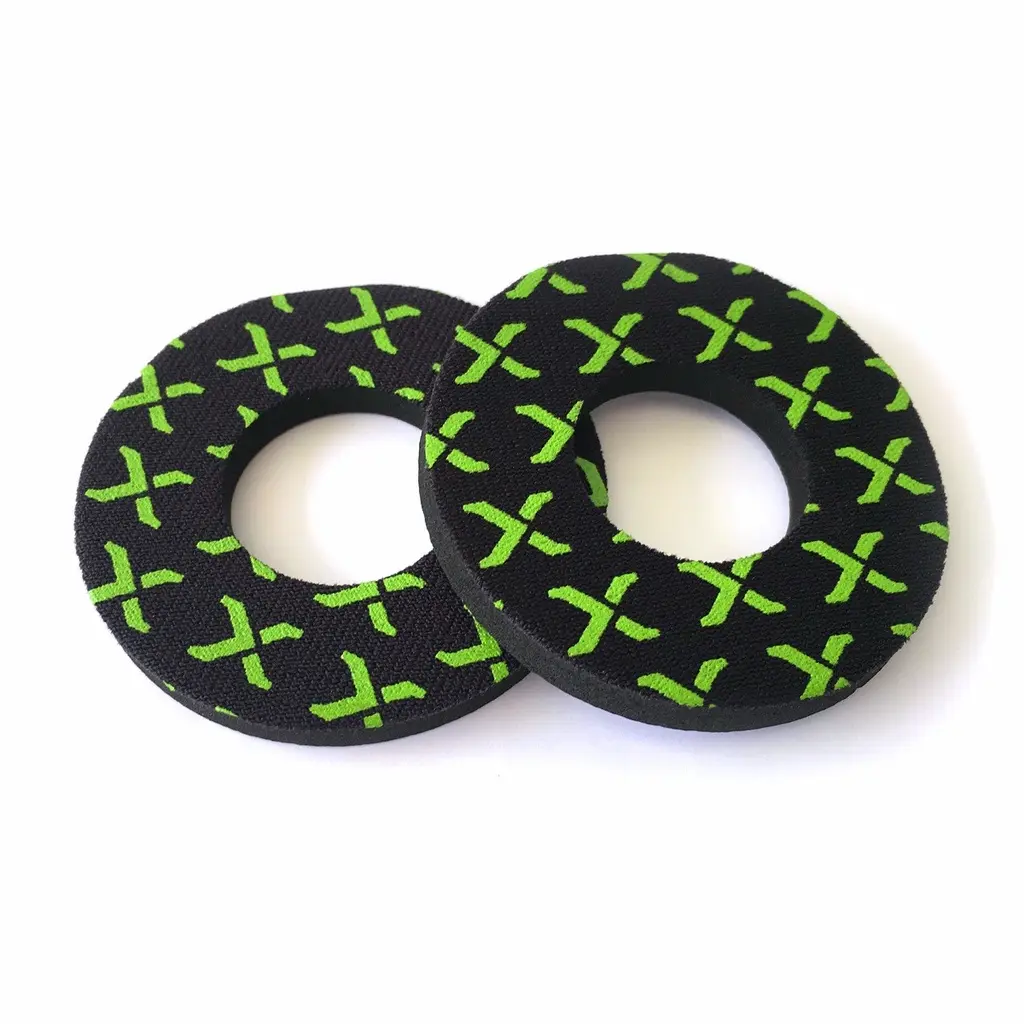 X-GRIP překryvy (pěnové protiotlakové - donuts) na gripy barva zelená (X-GRIP překryvy (pěnové protiotlakové - donuts) na gripy barva zelená)