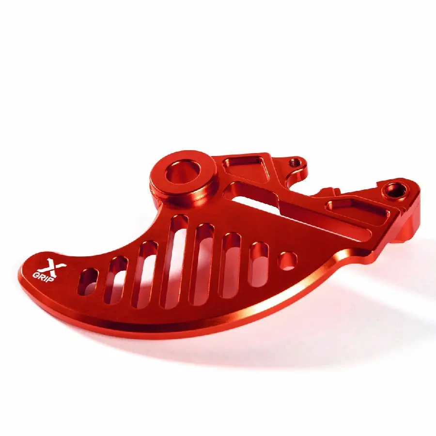 X-GRIP kryt zadního brzdového kotouče KTM EXC / EXC-F 04-, HUSQVARNA TE/FE 14-, HUSABERG - 13, GASGAS EC, EC-F 21- barva červená (X-GRIP kryt zadního)