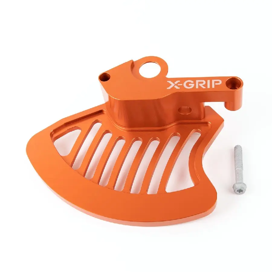 X-GRIP kryt předního brzdového kotouče KTM EXC,EXC-F, HUSQVARNA TE, FE ,TC, FC 16-, GASGAS EC, EC-F, MC, MC-F 21-, barva oranžová (X-GRIP kryt)