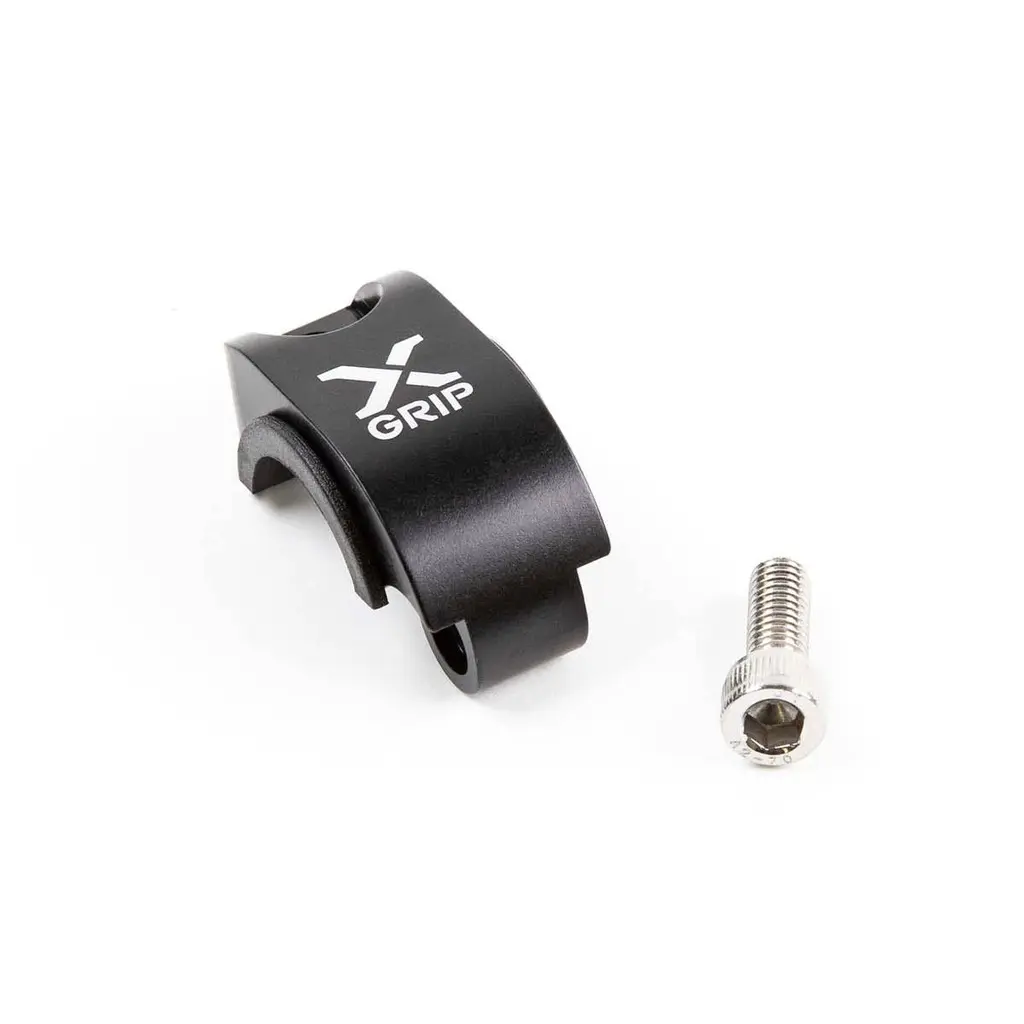 X-GRIP rotační třmen - upevnění čerpadla (zabraňuje prasknutí upevnění) pro brzdové a spojkové čerpadlo BRAKTEC HUSQVARNA, GASGAS barva černá