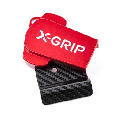 X-GRIP kryt TBI (TBI-PROTECTOR) KTM SX/EXC '23-, HUSQVARNA TC/TE '24-, GASGAS EC/MC '24-, barva červená ( )