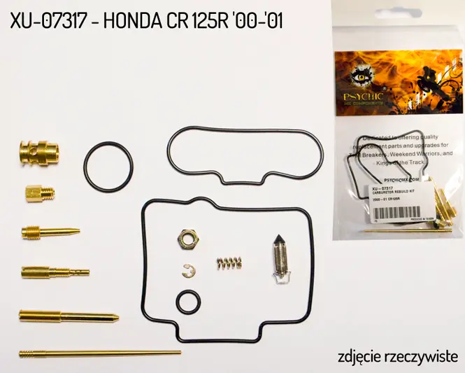 PSYCHIC sada na opravu karburátoru HONDA CR 125R 00-01 (26-1185) (na 1 karburátor) (PSYCHIC sada na opravu karburátoru HONDA CR 125R 00-01 (26-1185))