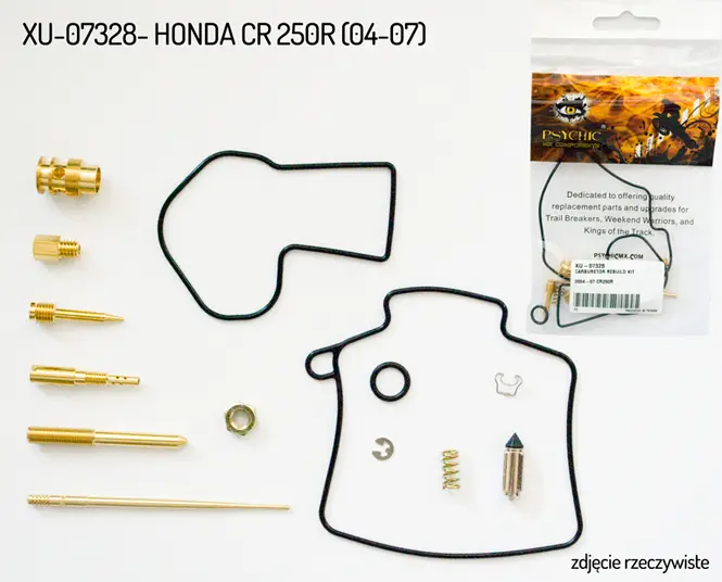 PSYCHIC sada na opravu karburátoru HONDA CR 250R 04-07 (26-1162) (na 1 karburátor) (PSYCHIC sada na opravu karburátoru HONDA CR 250R 04-07 (26-1162))