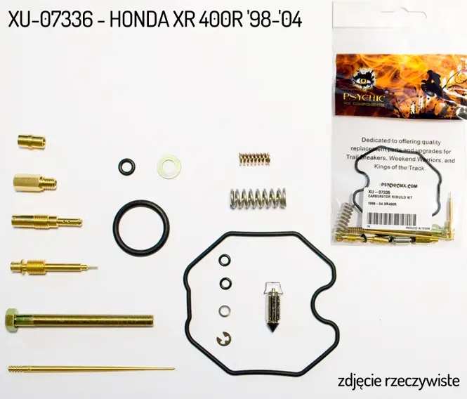 PSYCHIC sada na opravu karburátoru HONDA XR 400R 98-04 (26-1160) (na 1 karburátor) (PSYCHIC sada na opravu karburátoru HONDA XR 400R 98-04 (26-1160))