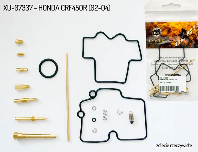 PSYCHIC sada na opravu karburátoru HONDA CRF 450R 02-04 (26-1461) (na 1 karburátor) (PSYCHIC sada na opravu karburátoru HONDA CRF 450R 02-04)