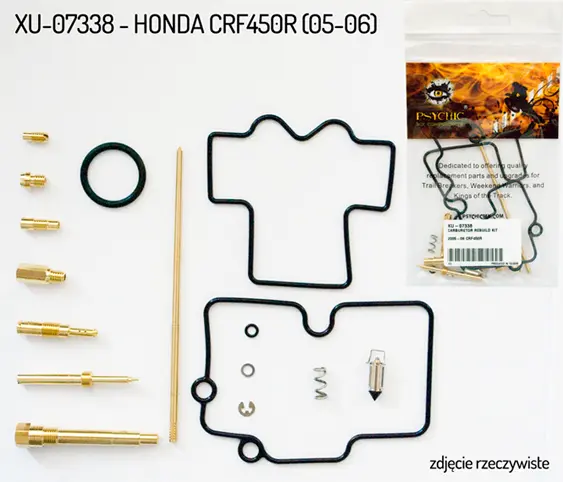 PSYCHIC sada na opravu karburátoru HONDA CRF 450R 05-06 (26-1465) (na 1 karburátor) (PSYCHIC sada na opravu karburátoru HONDA CRF 450R 05-06)
