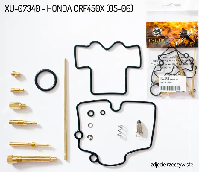 PSYCHIC sada na opravu karburátoru HONDA CRF 450X 05-06 (26-1470) (na 1 karburátor) (PSYCHIC sada na opravu karburátoru HONDA CRF 450X 05-06)