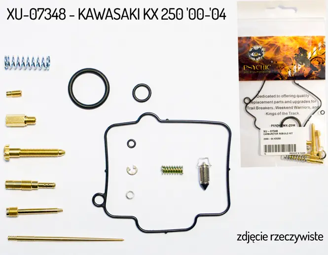 PSYCHIC sada na opravu karburátoru KAWASAKI KX 250 00-04 (26-1137) (na 1 karburátor) (PSYCHIC sada na opravu karburátoru KAWASAKI KX 250 00-04)