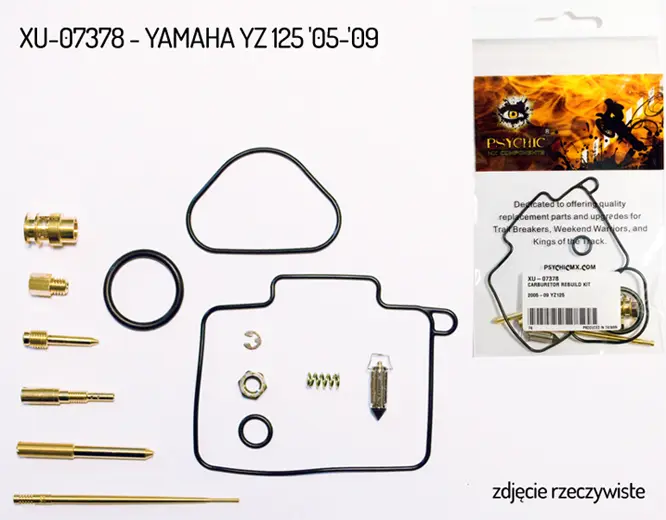 PSYCHIC sada na opravu karburátoru YAMAHA YZ 125 05-09 (26-1146) (na 1 karburátor) (PSYCHIC sada na opravu karburátoru YAMAHA YZ 125 05-09 (26-1146))