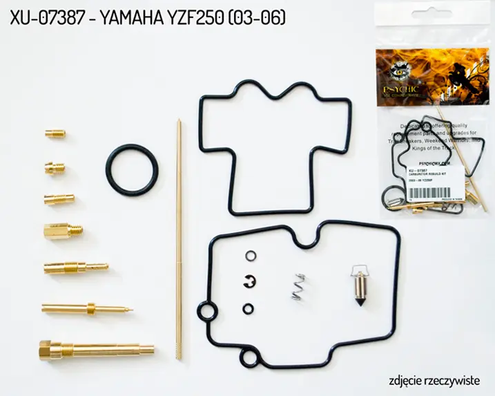 PSYCHIC sada na opravu karburátoru YAMAHA YZF 250 03-06 (26-1278) (na 1 karburátor) ( )