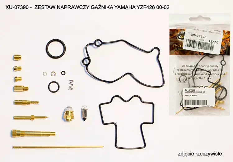 PSYCHIC sada na opravu karburátoru YAMAHA YZF 426 00-02 (26-1439) (na 1 karburátor) (PSYCHIC sada na opravu karburátoru YAMAHA YZF 426 00-02)