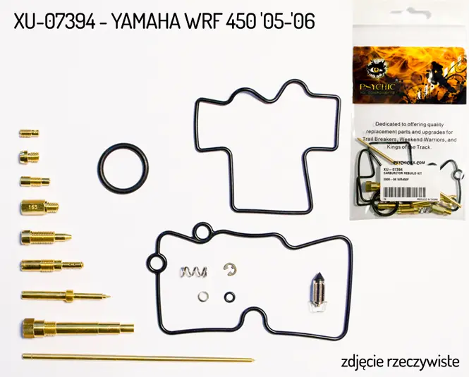 PSYCHIC sada na opravu karburátoru YAMAHA WR 450 05-06 (26-1267) (na 1 karburátor) (PSYCHIC sada na opravu karburátoru YAMAHA WR 450 05-06 (26-1267))