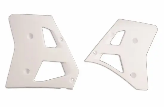 UFO kryty chladiče YAMAHA YZ 250 90-92 barva bílá ( )