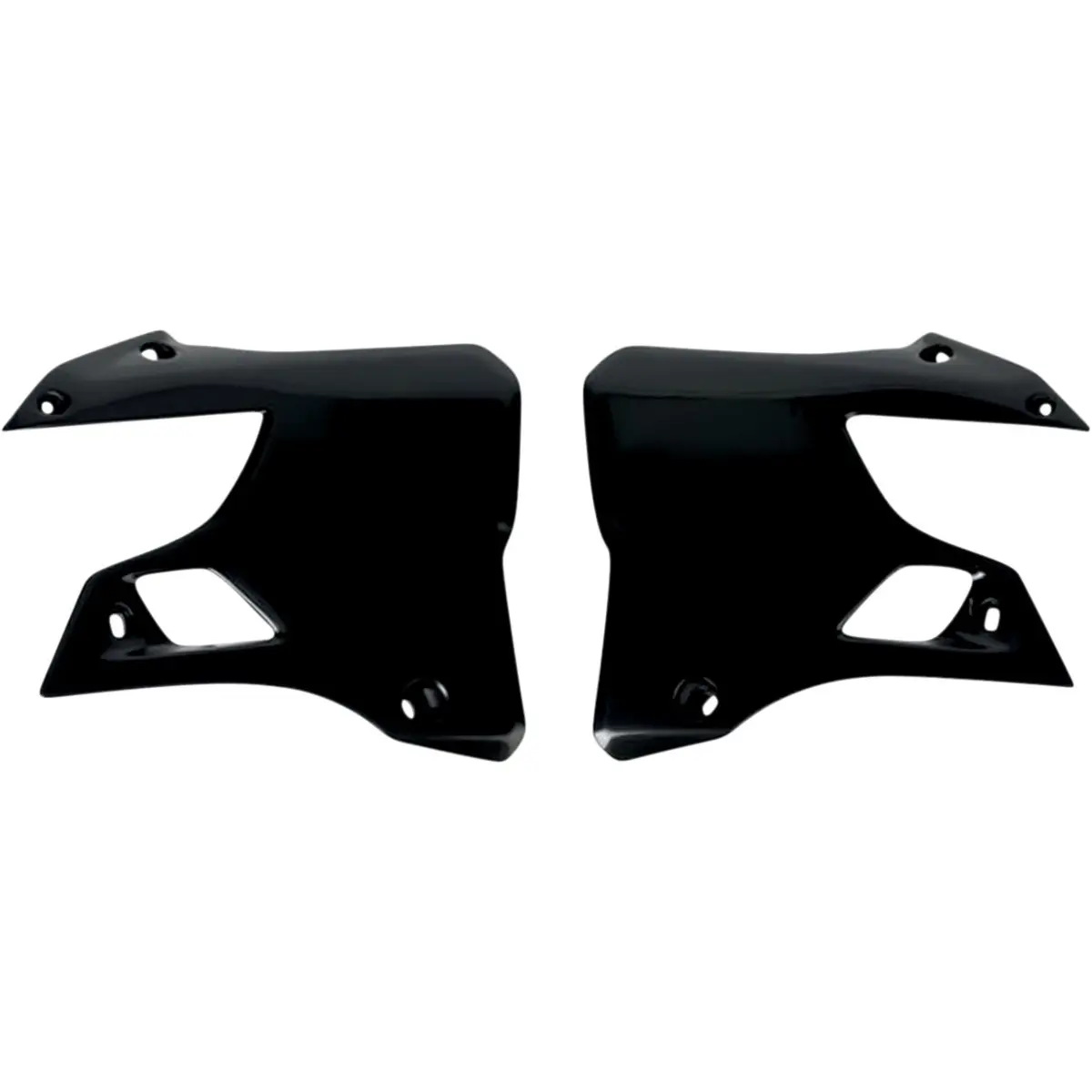 UFO kryty chladiče YAMAHA YZ 125/250 96-01 barva černá (UFO kryty chladiče YAMAHA YZ 125/250 96-01 barva černá)