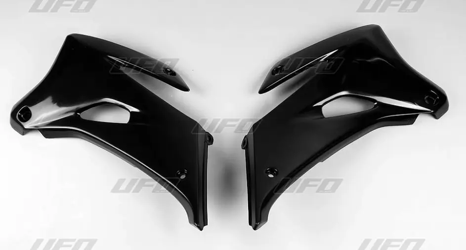 UFO kryty chladiče YAMAHA WRF 250 07-14, WRF 450 07-11 barva černá (UFO kryty chladiče YAMAHA WRF 250 07-14, WRF 450 07-11 barva černá)
