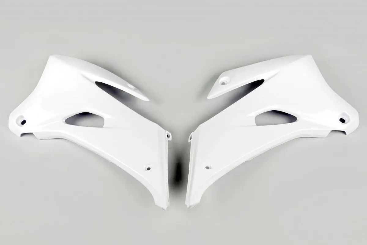 UFO kryty chladiče YAMAHA WRF 250 07-14, WRF 450 07-11 barva bílá (UFO kryty chladiče YAMAHA WRF 250 07-14, WRF 450 07-11 barva bílá)