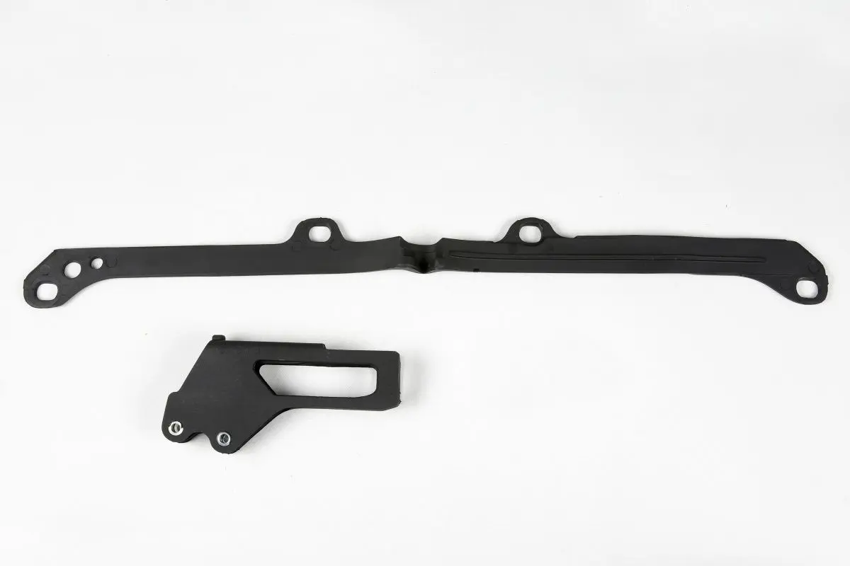 UFO komplet kluzák (YA03830) + vodítko (YA03870) řetězu YAMAHA (UFO komplet kluzák (YA03830) + vodítko (YA03870) řetězu YAMAHA)