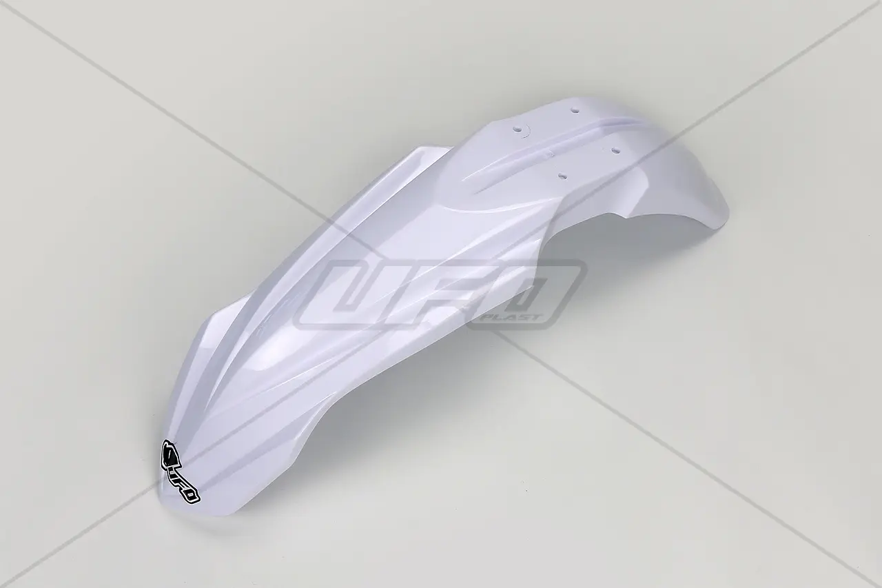 UFO přední blatník YAMAHA YZ 125/250 15-21, YZF 250/450 10-17, WRF 250 12-19, WRF 450 12-19, barva bílá (UFO přední blatník YAMAHA YZ 125/250 15-21,)