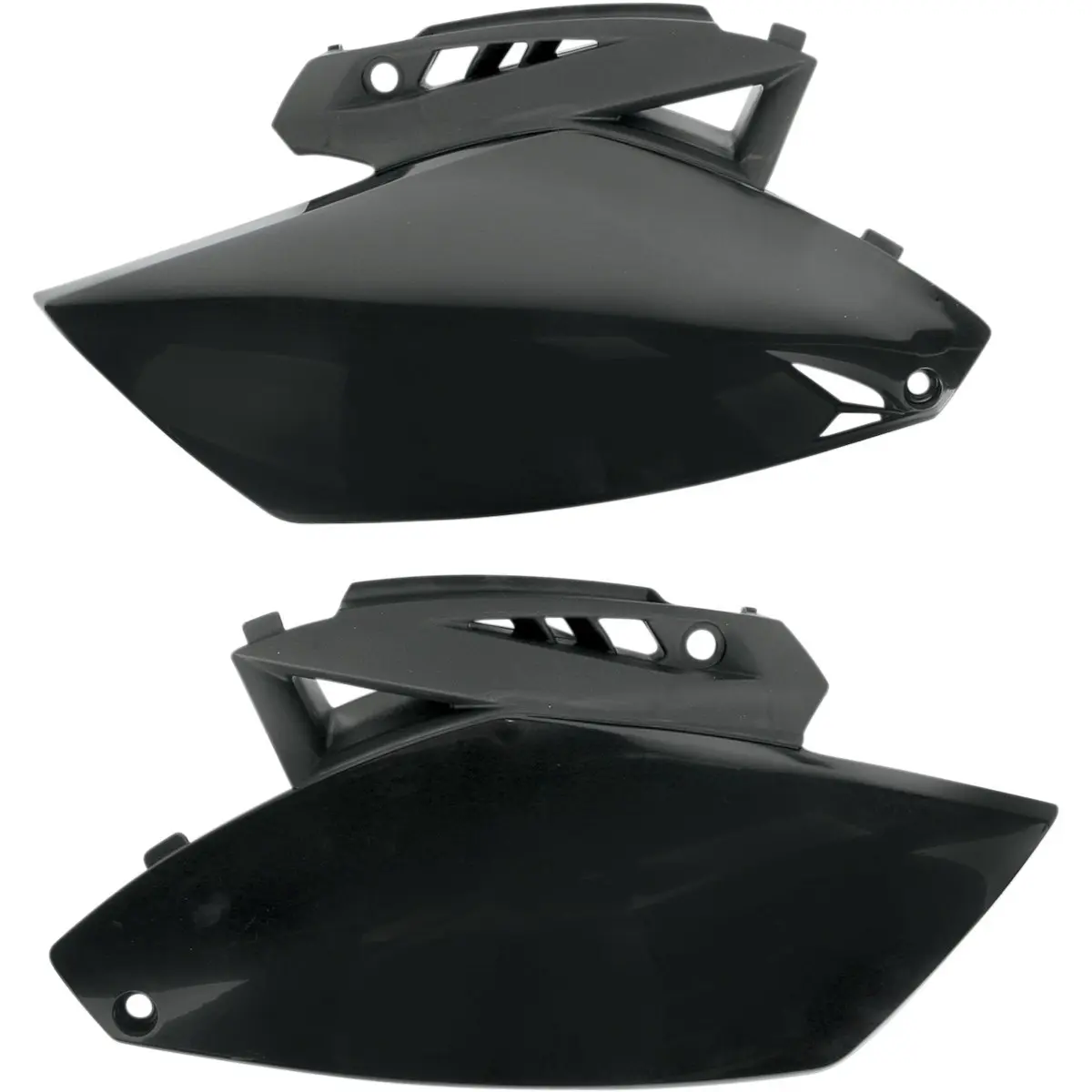 UFO boční tabulky na startovací číslo YAMAHA YZF 250 10-12 barva černá (UFO boční tabulky na startovací číslo YAMAHA YZF 250 10-12 barva černá)