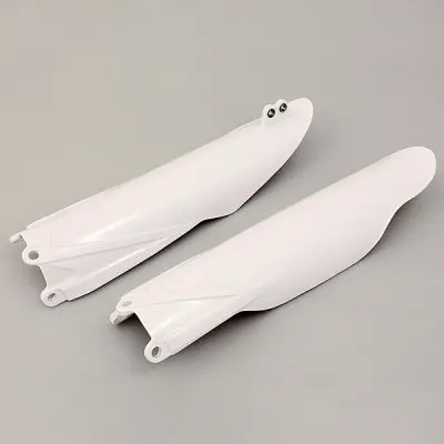 UFO kryty předních tlumičů YAMAHA YZ 125/250 22-26 , YZF 250/450 10-23, barva bílá ( )