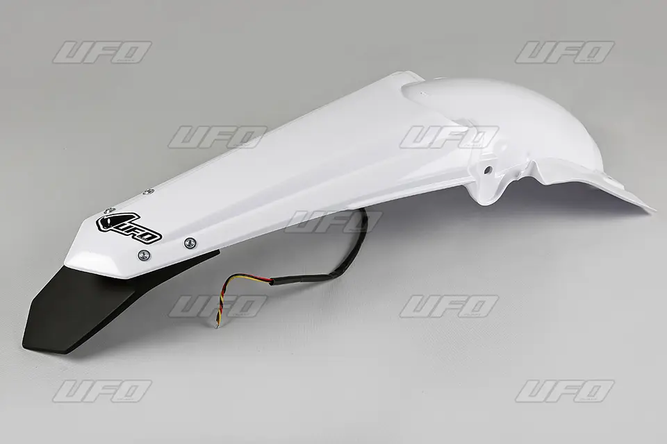 UFO zadní blatník YAMAHA YZF 250 10-13 barva bílá ( ENDURO se světlem LED ) (UFO zadní blatník YAMAHA YZF 250 10-13 barva bílá ( ENDURO se světlem)