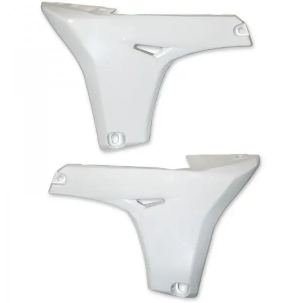 UFO kryty chladiče YAMAHA YZF 450 10-13 (spodní) barva bílá ( )