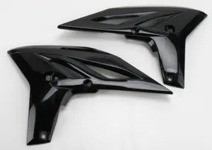 UFO kryty chladiče YAMAHA YZF 250 11-13, WRF 450 12-15 barva černá (UFO kryty chladiče YAMAHA YZF 250 11-13, WRF 450 12-15 barva černá)
