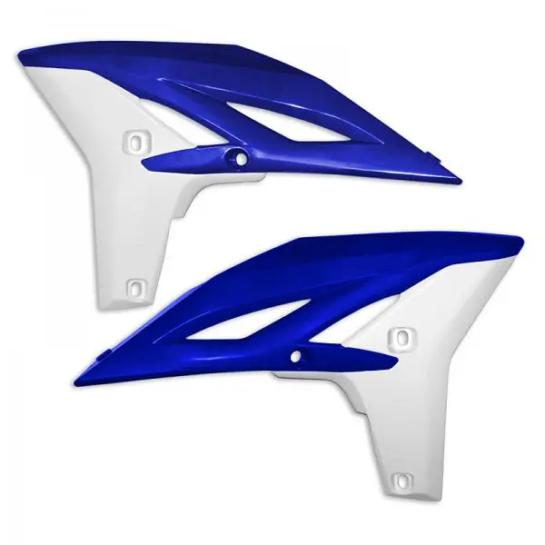 UFO kryty chladiče YAMAHA YZF 250 11-13, WRF 450 12-15 barva OEM (bílá/modrá) (UFO kryty chladiče YAMAHA YZF 250 11-13, WRF 450 12-15 barva OEM)