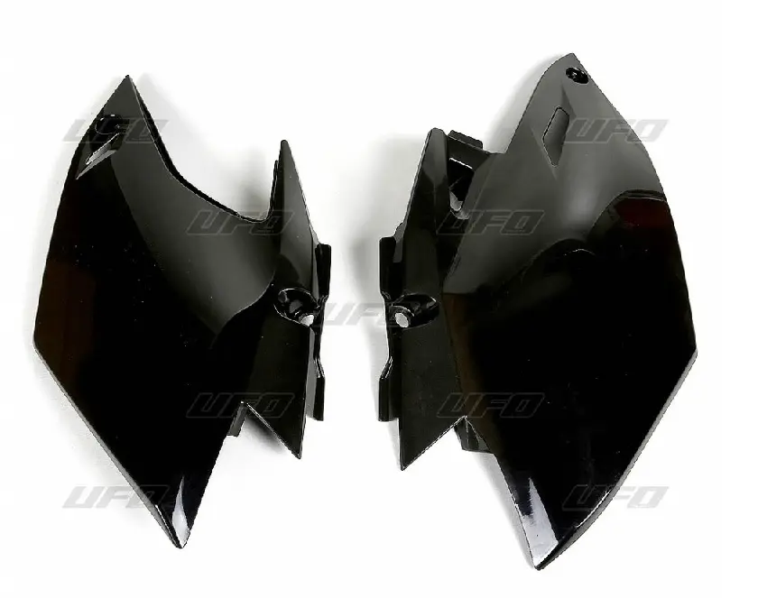 UFO boční tabulky na startovací číslo YAMAHA WRF 450 12-13 barva černá (UFO boční tabulky na startovací číslo YAMAHA WRF 450 12-13 barva černá)