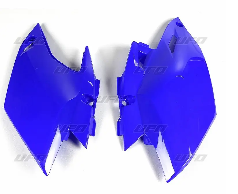 UFO boční tabulky na startovací číslo YAMAHA WRF 450 12-13 barva modrá (UFO boční tabulky na startovací číslo YAMAHA WRF 450 12-13 barva modrá)