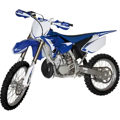 UFO boční tabulky na startovací číslo YAMAHA YZ 125/250 02-14 restyling barva bílá (UFO boční tabulky na startovací číslo YAMAHA YZ 125/250 02-14)