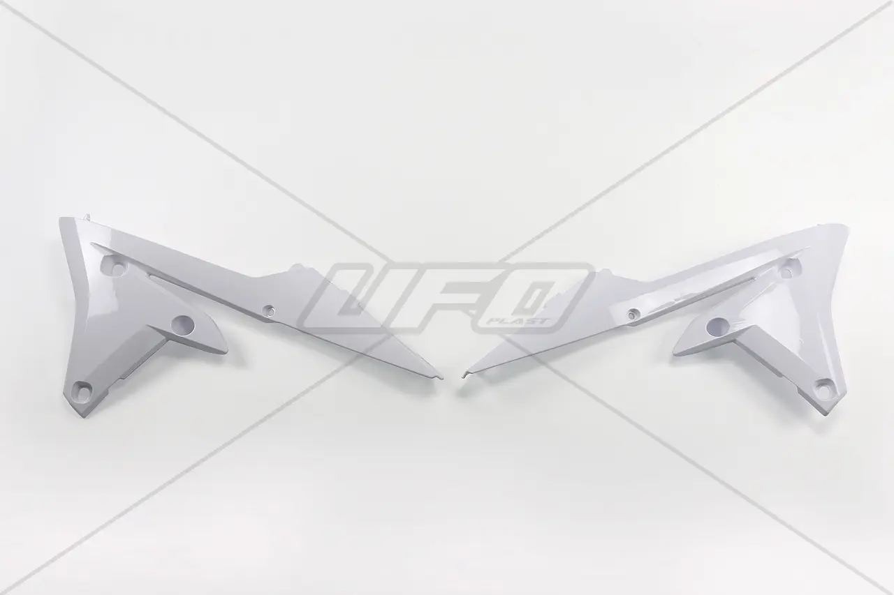 UFO kryty chladiče YAMAHA YZF 250 14-18, YZF 450 14-17, WRF 250 15-19, WRF 450 16-18, barva bílá ( )