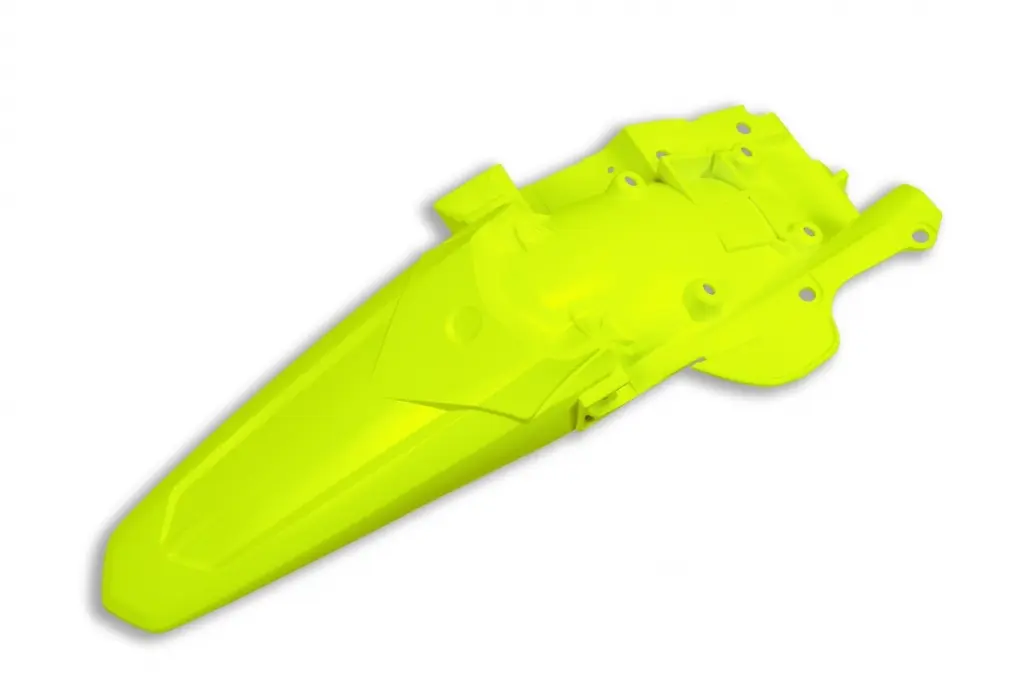 UFO zadní blatník YAMAHA YZF 250 19-22, YZF 450 18-22 barva žlutá fluorescenční (UFO zadní blatník YAMAHA YZF 250 19-22, YZF 450 18-22 barva žlutá)