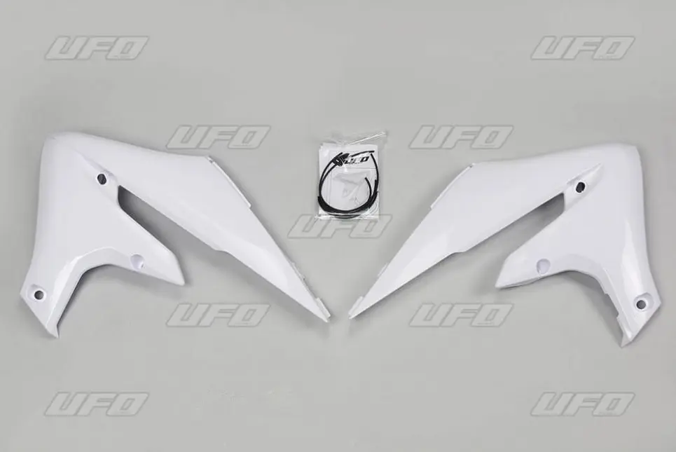 UFO kryty chladiče YAMAHA YZF 250 19-22, WRF 250 20-25, YZF 450 18-22, WRF 450 19-25 barva bílá (UFO kryty chladiče YAMAHA YZF 250 19-22, WRF 250)