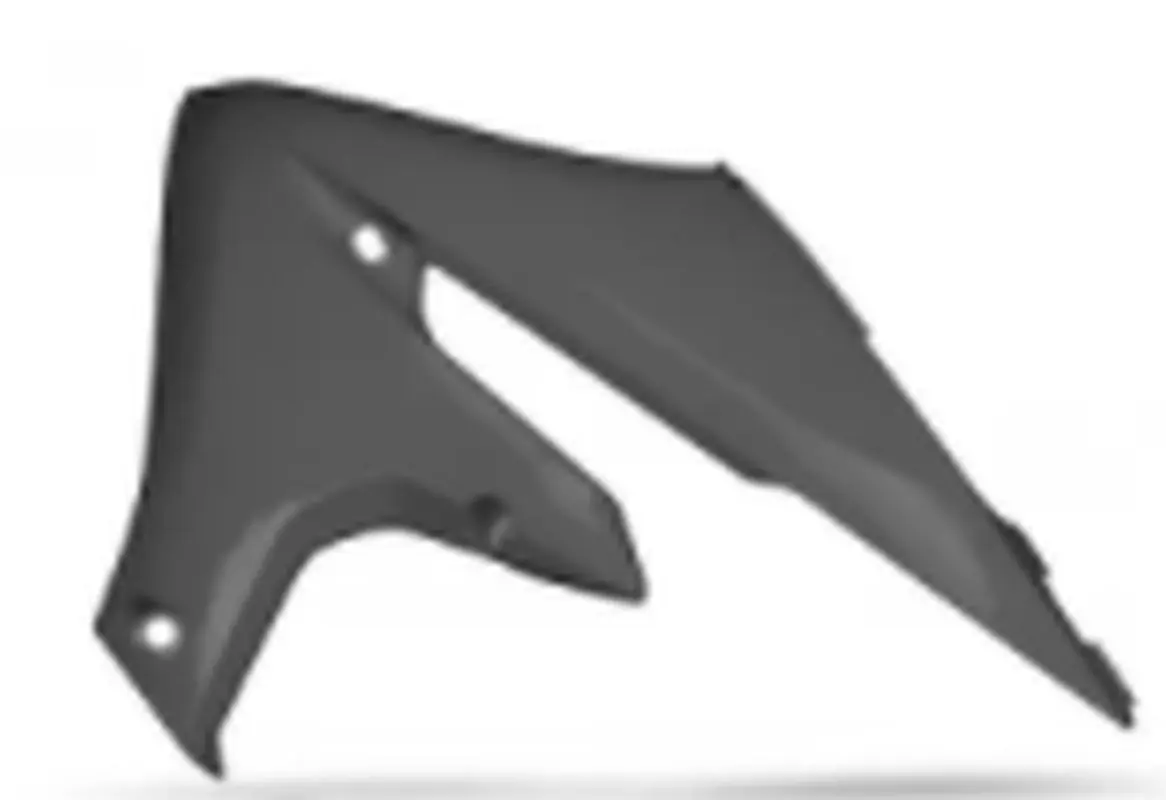 UFO kryty chladiče YAMAHA YZF 250 19-23, WRF 250 20-25, YZF 450 18-22, WRF 450 19-25 barva šedá - výprodej (UFO kryty chladiče YAMAHA YZF 250 19-23,)