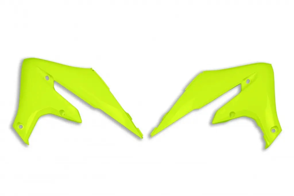 UFO kryty chladiče YAMAHA YZF 250 19-22, WRF 250 20-25, YZF 450 18-22, WRF 450 19-25 barva žlutá fluorescenční - (UFO kryty chladiče YAMAHA YZF 250)