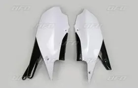 UFO boční tabulky na startovací číslo YAMAHA YZF 250 19-23, YZF 450 18-22, WR 250F 20-25, WR 450F 18-25, barva bílá (UFO boční tabulky na startovací)