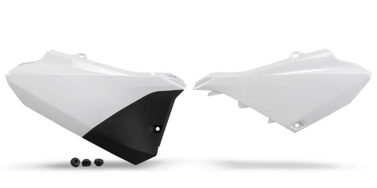 UFO boční tabulky na startovací číslo YAMAHA YZ 85 22-26, barva bílá ( )
