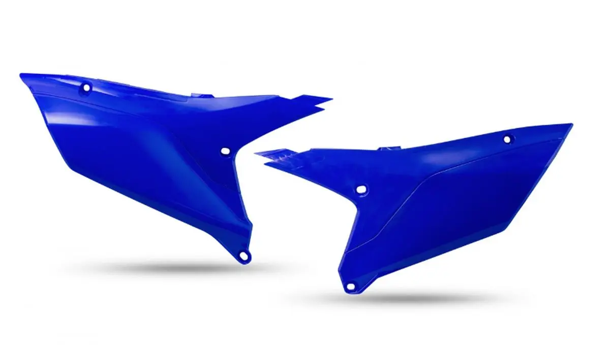 UFO boční tabulky na startovací číslo YAMAHA YZF 450 23-25, YZF 250 24-25 barva modrá (UFO boční tabulky na startovací číslo YAMAHA YZF 450 23-25,)