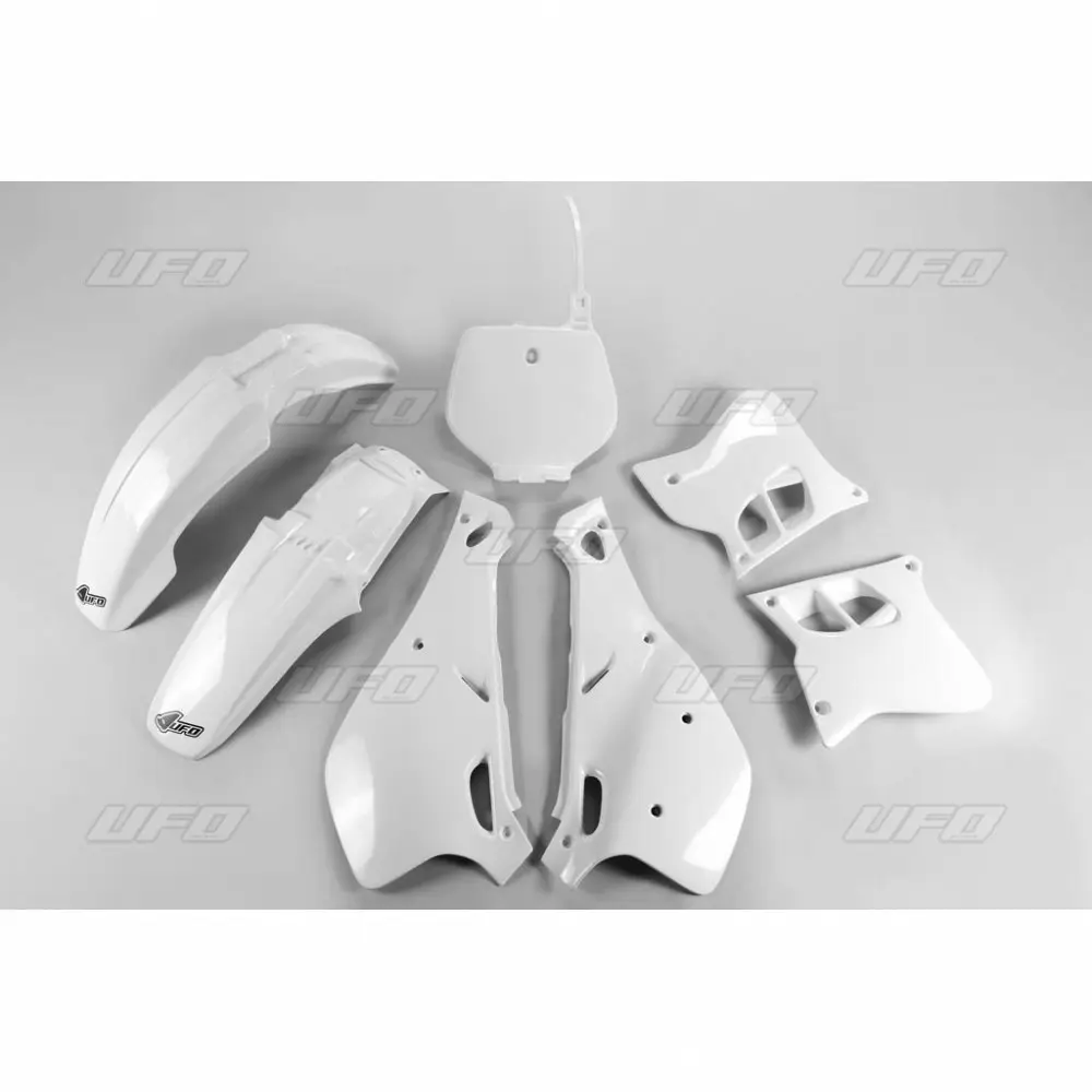 UFO kompletní sada plastů YAMAHA YZ 125 '93-'95 barva OEM (bílá) (YA295E999) (UFO kompletní sada plastů YAMAHA YZ 125 '93-'95 barva OEM (bílá))