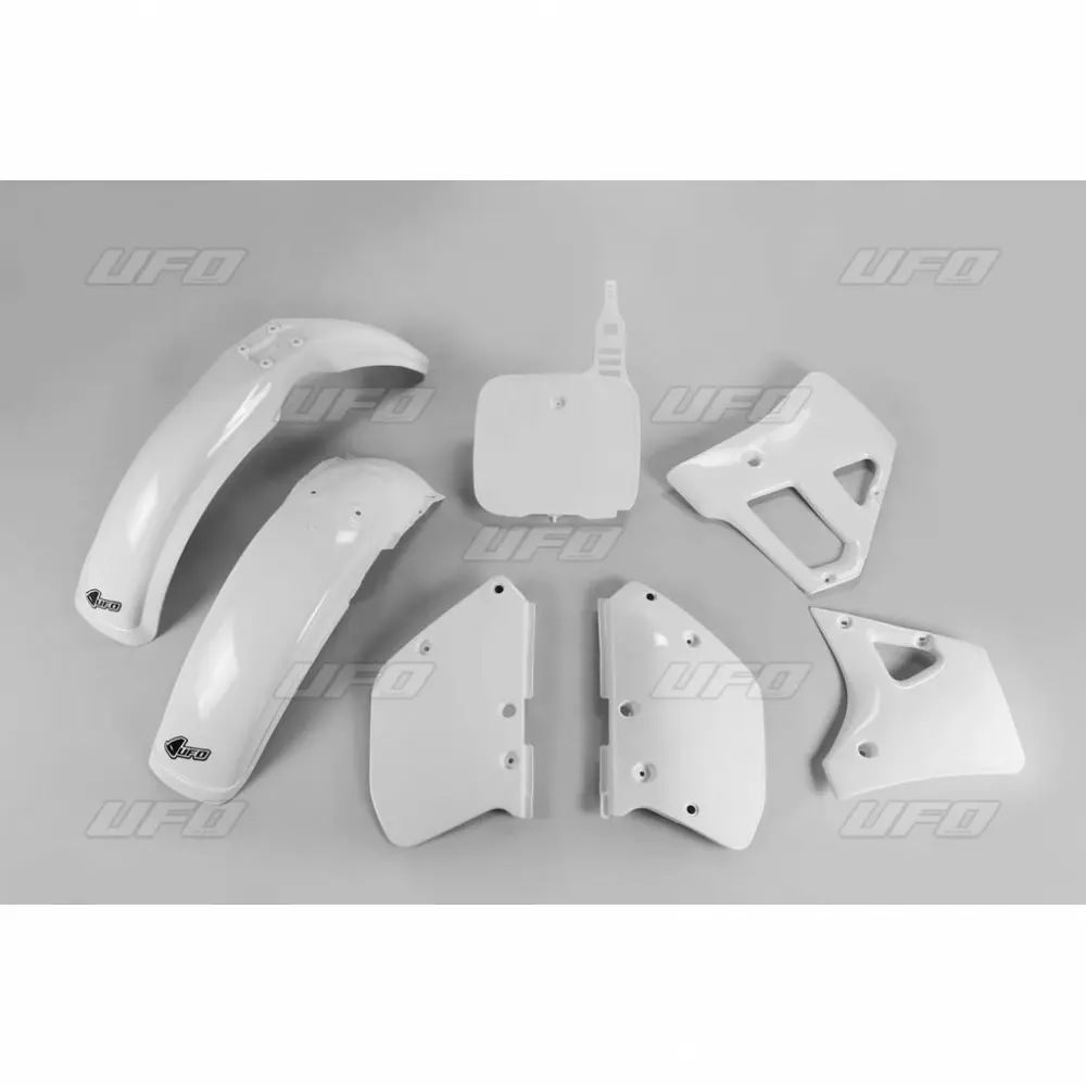 UFO kompletní sada plastů YAMAHA YZ 125 '89-'90, YZ 250 '89, barva OEM (bílá) (YA298E999) (UFO kompletní sada plastů YAMAHA YZ 125 '89-'90, YZ 250)